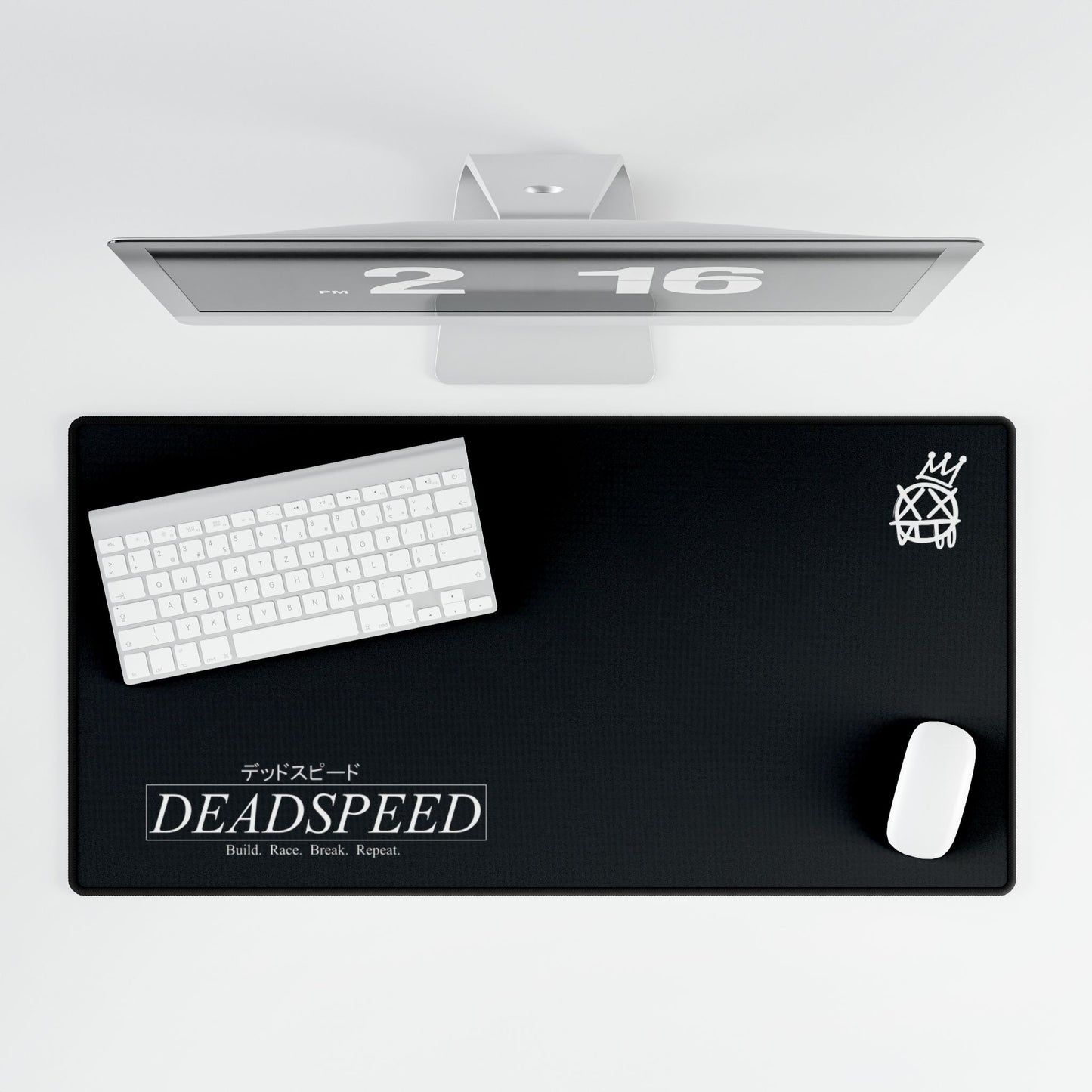 Deadspeed Black Desk Mat